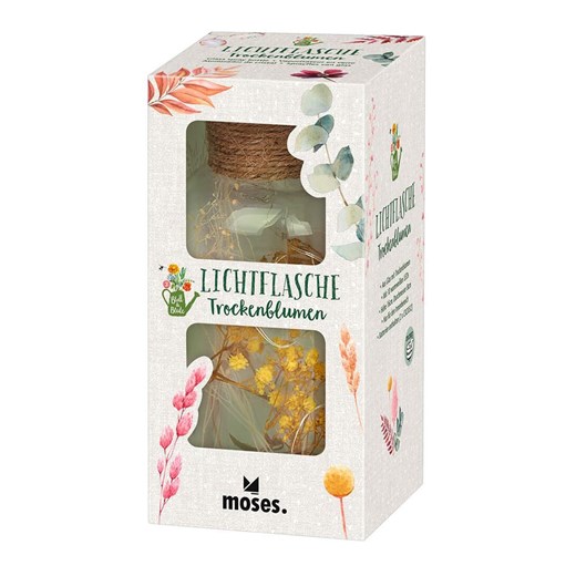 moses. Dekoracyjna butelka świetlna - 8 x Ø 16 cm (produkt niespodzianka) ze sklepu Limango Polska w kategorii Oświetlenie - zdjęcie 186153748