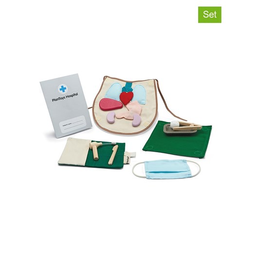 Plan Toys 16-częściowy zestaw chirurga - 3+ ze sklepu Limango Polska w kategorii Zabawki - zdjęcie 186153795