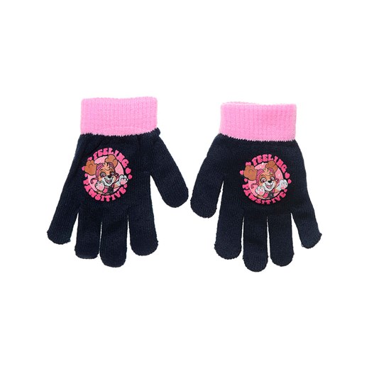 Paw Patrol Rękawiczki &quot;Psi Patrol&quot; w kolorze granatowo-jasnoróżowym ze sklepu Limango Polska w kategorii Rękawiczki dziecięce - zdjęcie 186154058