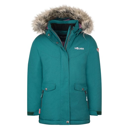 Trollkids Parka &quot;Oslo XT&quot; w kolorze turkusowym ze sklepu Limango Polska w kategorii Kurtki chłopięce - zdjęcie 186154758