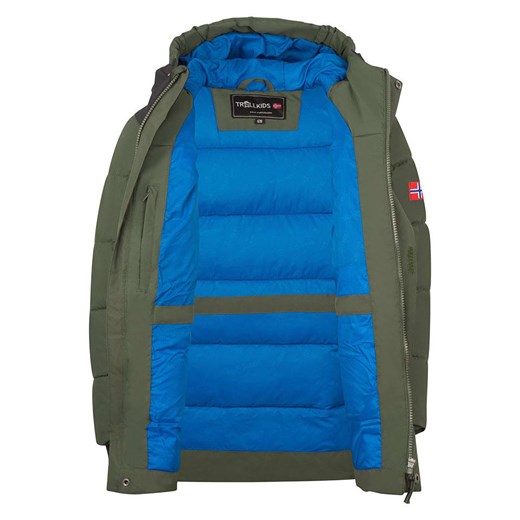 Trollkids Parka &quot;Torsvag&quot; w kolorze khaki Trollkids 140 promocja Limango Polska