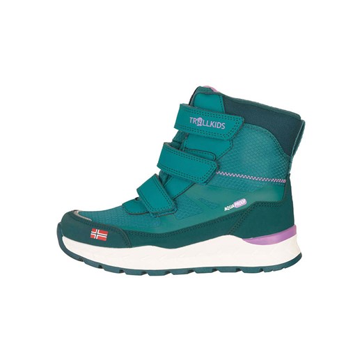 Trollkids Botki zimowe &quot;Rauland&quot; w kolorze turkusowym ze sklepu Limango Polska w kategorii Buty zimowe dziecięce - zdjęcie 186155517