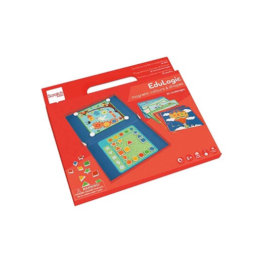 Scratch Magnetyczna gra edukacyjna &quot;Sortowanie kolorów/kształtów&quot; - 5+ ze sklepu Limango Polska w kategorii Zabawki - zdjęcie 186155848