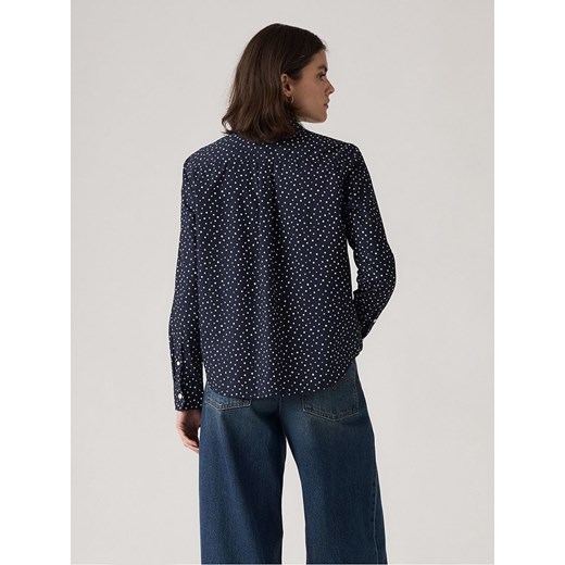 Levi&apos;s Bluzka w kolorze granatowo-białym S wyprzedaż Limango Polska