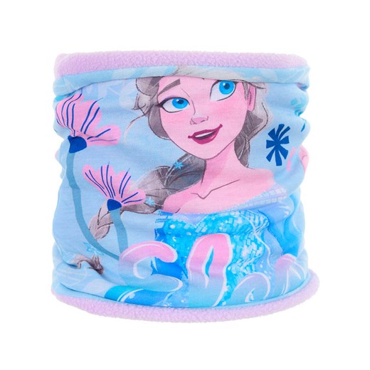 Disney Frozen Szal-koło &quot;Kraina Lodu&quot; w kolorze błękitno-jasnoróżowym - 58 x 26 cm ze sklepu Limango Polska w kategorii Szaliki dziecięce - zdjęcie 186156046