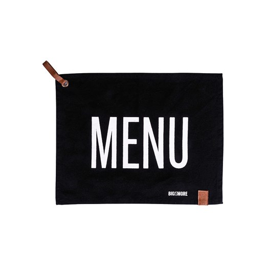 TINTEUNICHE Podkładka stołowa &quot;Bigismore - Menu&quot; w kolorze czarnym - 35 x 45 cm ze sklepu Limango Polska w kategorii Podkładki na stół - zdjęcie 186156135