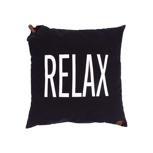 TINTEUNICHE Poduszka &quot;Bigismore - Relax&quot; w kolorze czarnym - 50 x 50 Tinteuniche onesize okazja Limango Polska