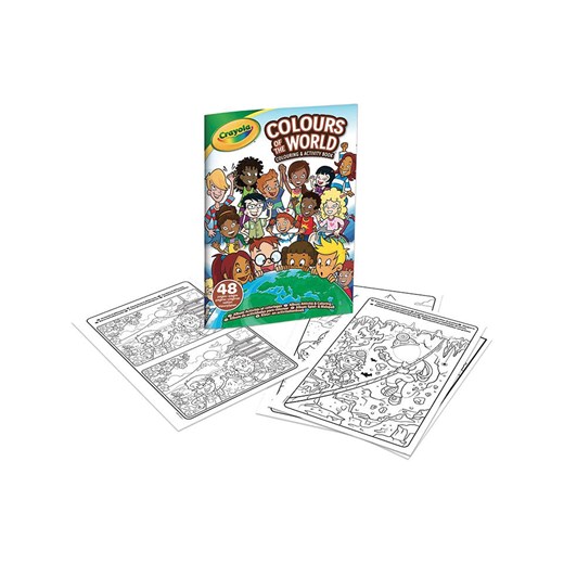 Crayola Kolorowanka &quot;Colours of the World&quot; - 3+ ze sklepu Limango Polska w kategorii Zabawki - zdjęcie 186156206