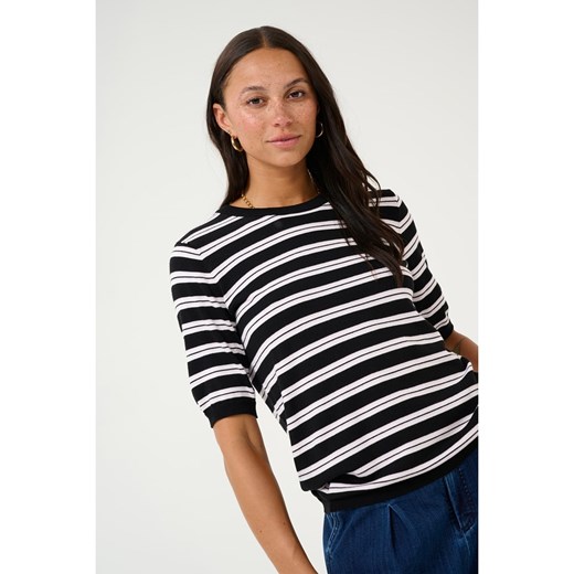 Kaffe Sweter w kolorze czarno-białym Kaffe M okazja Limango Polska