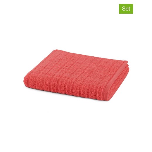 Möve for Frottana Ręczniki (2 szt.) &quot;Möve for frottana&quot; w kolorze koralowym ze sklepu Limango Polska w kategorii Ręczniki - zdjęcie 186156619