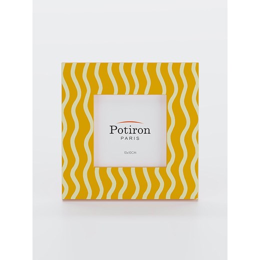 Potiron Paris Ramka "Valencia" w kolorze żółto-białym na zdjęcia - 17 x 17 cm - id: 17547834 - marki Potiron Paris - 186156819 Potiron Paris Ramka "Valencia" w kolorze żółto-białym na zdjęcia - 17 x 17 cm ze sklepu Limango Polska w kategorii Ramki na zdjęcia - zdjęcie 186156819