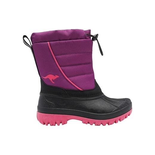 Kangaroos Kozaki zimowe &quot;K-Ben&quot; w kolorze różowo-fioletowo-czarnym ze sklepu Limango Polska w kategorii Buty zimowe dziecięce - zdjęcie 186157687