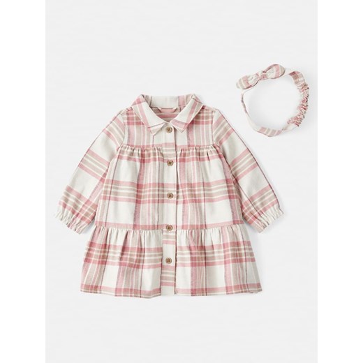 carter&apos;s 2-częściowy zestaw w kolorze jasnoróżowo-kremowym ze sklepu Limango Polska w kategorii Sukienki niemowlęce - zdjęcie 186157969