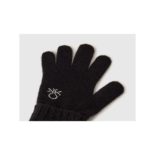 Benetton Rękawiczki w kolorze czarnym 130 promocja Limango Polska