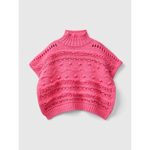 Benetton Ponczo w kolorze różowym ze sklepu Limango Polska w kategorii Ręczniki dla dzieci - zdjęcie 186158076