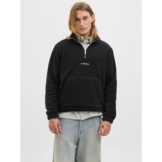 Jack &amp; Jones Bluza polarowa w kolorze czarnym ze sklepu Limango Polska w kategorii Bluzy męskie - zdjęcie 186158388