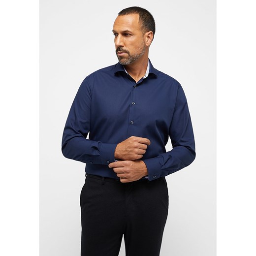Eterna Koszula - Modern fit - w kolorze granatowym ze sklepu Limango Polska w kategorii Koszule męskie - zdjęcie 186159098