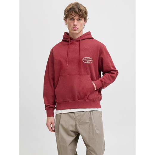Jack &amp; Jones Bluza w kolorze czerwonym ze sklepu Limango Polska w kategorii Bluzy męskie - zdjęcie 186159605