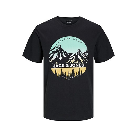 Jack &amp; Jones Koszulka w kolorze czarnym ze sklepu Limango Polska w kategorii T-shirty męskie - zdjęcie 186159628