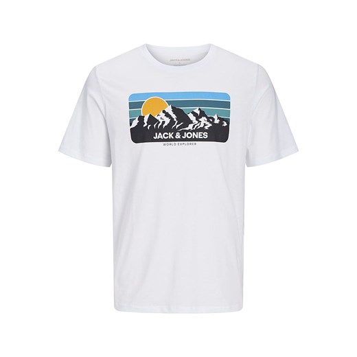Jack &amp; Jones Koszulka w kolorze białym ze sklepu Limango Polska w kategorii T-shirty męskie - zdjęcie 186159629