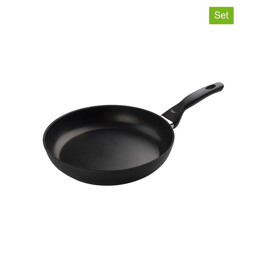 Ballarini Patelnie (3 szt.) &quot;Panarea&quot; w kolorze czarnym ze sklepu Limango Polska w kategorii Garnki - zdjęcie 186159715