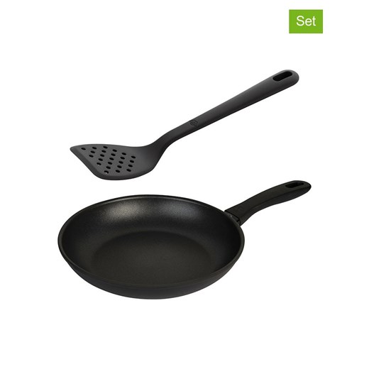Ballarini 2-częściowy zestaw &quot;Avola&quot; w kolorze czarnym - Ø 28 cm ze sklepu Limango Polska w kategorii Garnki - zdjęcie 186159735