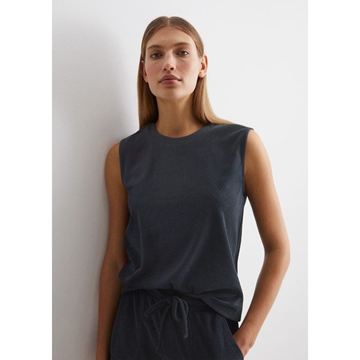 Marc O´Polo Bodywear Top w kolorze antracytowym ze sklepu Limango Polska w kategorii Bluzki damskie - zdjęcie 186159797