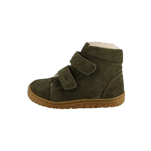 Lurchi Skórzane buty &quot;Nik&quot; w kolorze khaki do chodzenia na boso Lurchi 25 okazyjna cena Limango Polska