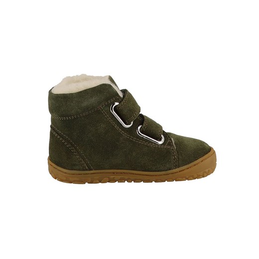 Lurchi Skórzane buty &quot;Nik&quot; w kolorze khaki do chodzenia na boso Lurchi 30 okazja Limango Polska