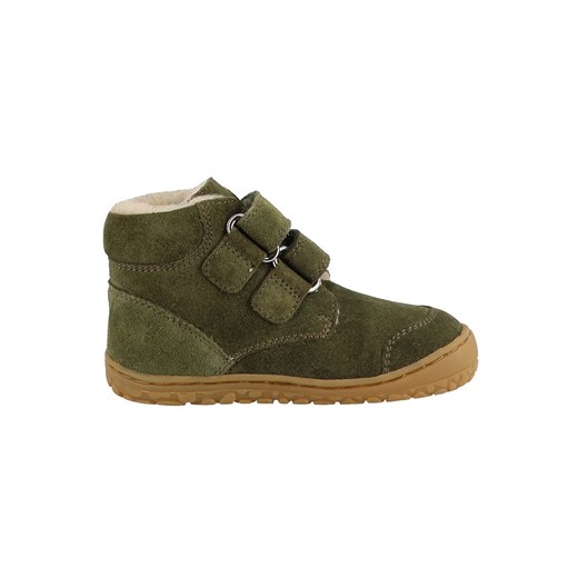 Lurchi Skórzane buty "Nimbi" w kolorze khaki do chodzenia na boso Lurchi 32 Limango Polska okazyjna cena