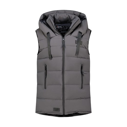 Canadian Peak Kamizelka pikowana &quot;Dolbeak&quot; w kolorze szarym ze sklepu Limango Polska w kategorii Kamizelki damskie - zdjęcie 186160267