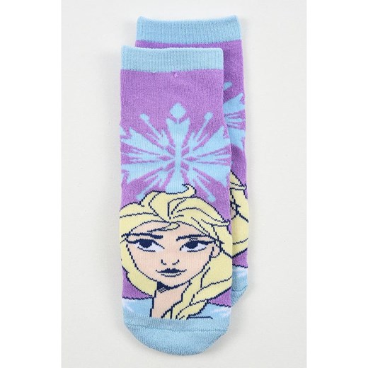 FROZEN Skarpety &quot;Kraina Lodu&quot; w kolorze błękitno-fioletowym ze sklepu Limango Polska w kategorii Skarpetki dziecięce - zdjęcie 186160338