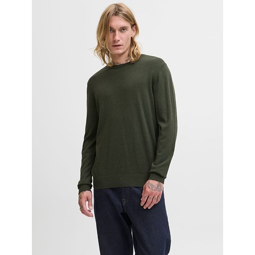 Jack &amp; Jones Sweter w kolorze ciemnozielonym Jack & Jones XL okazja Limango Polska