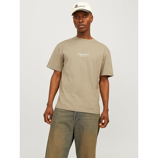 Jack &amp; Jones Koszulka w kolorze beżowym ze sklepu Limango Polska w kategorii T-shirty męskie - zdjęcie 186160448