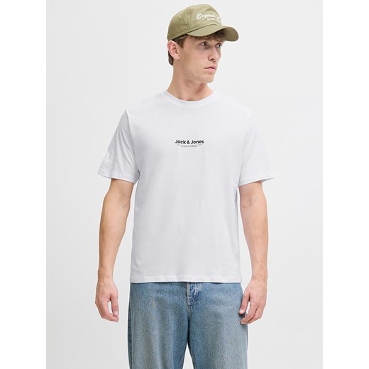 Jack &amp; Jones Koszulka w kolorze białym ze sklepu Limango Polska w kategorii T-shirty męskie - zdjęcie 186160455