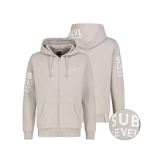 Sublevel Bluza &quot;Nik&quot; w kolorze beżowym L Limango Polska okazyjna cena