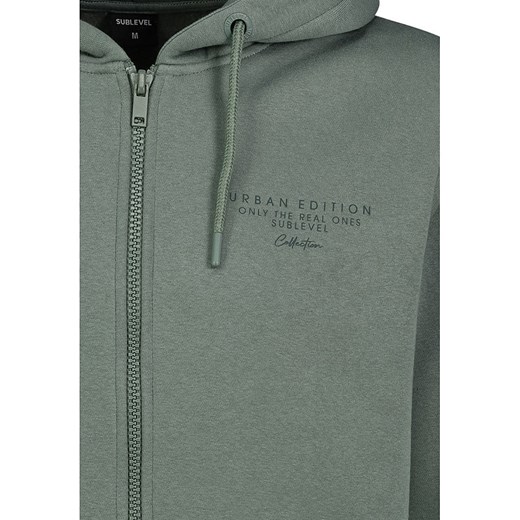 Sublevel Bluza &quot;Nik&quot; w kolorze zielonym M Limango Polska promocja