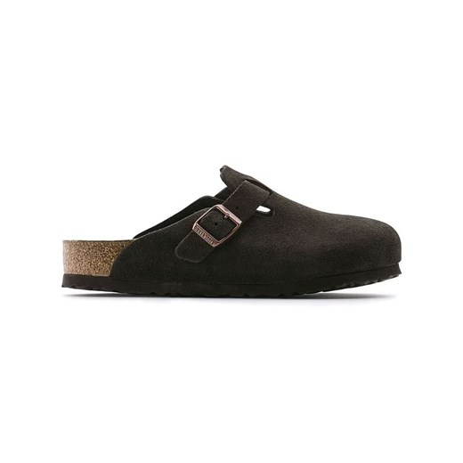 Birkenstock Skórzane chodaki "Boston" w kolorze brązowym 42 okazja Limango Polska