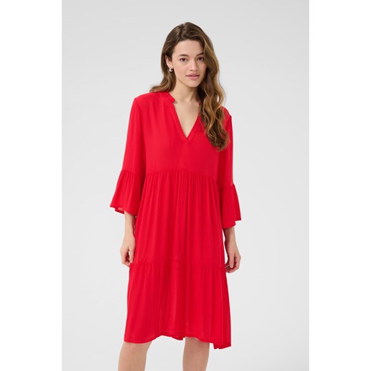 Kaffe Sukienka w kolorze czerwonym Kaffe 44 promocja Limango Polska