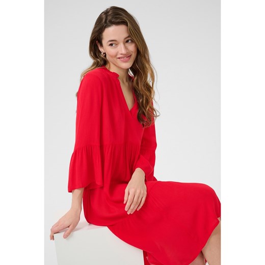 Kaffe Sukienka w kolorze czerwonym Kaffe 38 okazja Limango Polska