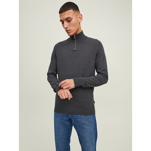 Jack &amp; Jones Sweter w kolorze antracytowym Jack & Jones M promocyjna cena Limango Polska