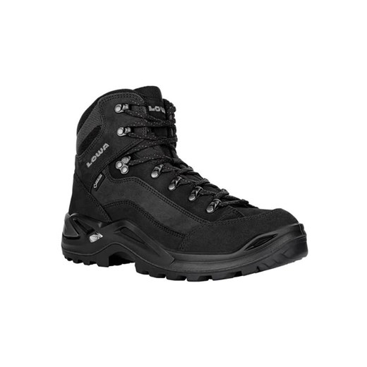 LOWA Skórzane buty trekkingowe &quot;Renegade GTX Mid&quot; w kolorze czarnym ze sklepu Limango Polska w kategorii Buty trekkingowe męskie - zdjęcie 186161275