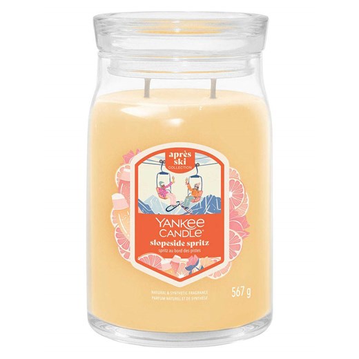 Yankee Candle Świeca zapachowa "Slopeside Spritz" - 567 g - id: 17726329 - marki Yankee Candle - 186161379 Yankee Candle Świeca zapachowa "Slopeside Spritz" - 567 g ze sklepu Limango Polska w kategorii Świece i dyfuzory - zdjęcie 186161379