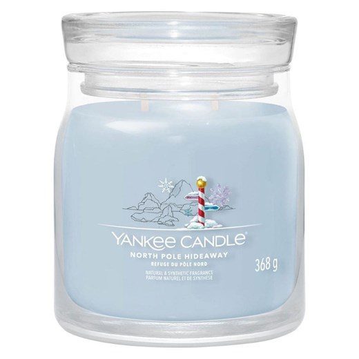 Yankee Candle Świeca zapachowa &quot;North Pole Hideaway&quot; - 368 g ze sklepu Limango Polska w kategorii Świece i dyfuzory - zdjęcie 186161386