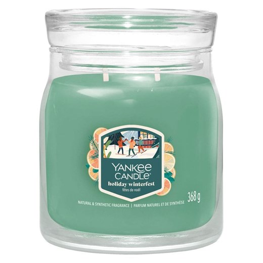 Yankee Candle Świeca zapachowa &quot;Holiday Winterfest&quot; - 368 g ze sklepu Limango Polska w kategorii Świece i dyfuzory - zdjęcie 186161389