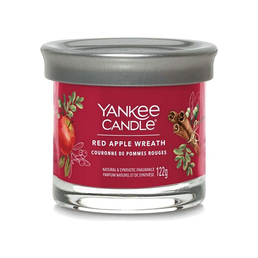 Yankee Candle Świeca zapachowa &quot;Red Apple Wreath&quot; - 122 g ze sklepu Limango Polska w kategorii Świece i dyfuzory - zdjęcie 186161416