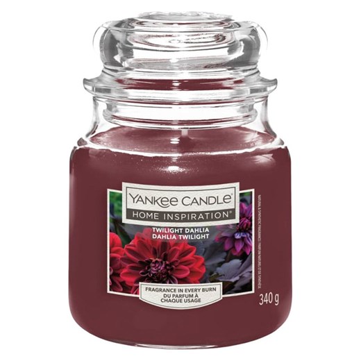 Yankee Candle Home Inspiration Świeca zapachowa &quot;Twilight Dahlia&quot; - 340 g ze sklepu Limango Polska w kategorii Świece i dyfuzory - zdjęcie 186161475