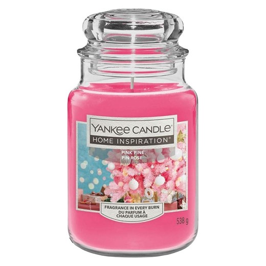 Yankee Candle Home Inspiration Świeca zapachowa &quot;Pink Pine&quot; - 538 g ze sklepu Limango Polska w kategorii Świece i dyfuzory - zdjęcie 186161479