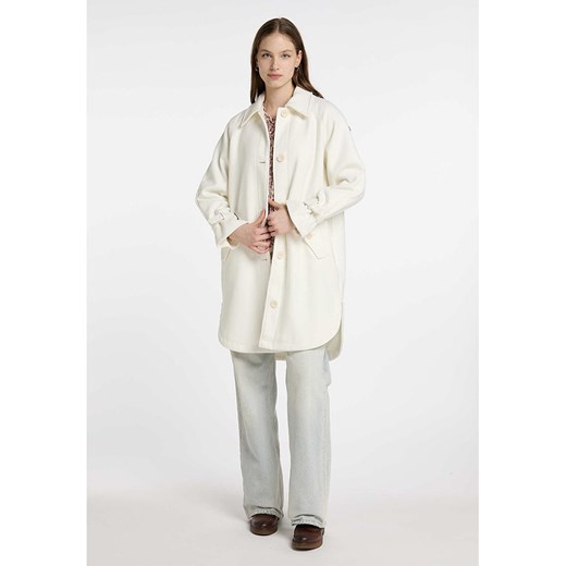 Schmuddelwedda Płaszcz przejściowy w kolorze kremowym ze sklepu Limango Polska w kategorii Płaszcze damskie - zdjęcie 186161578