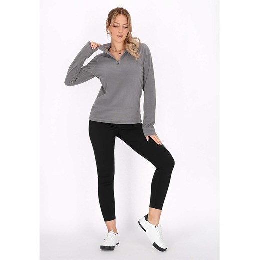 Schmuddelwedda Bluza polarowa w kolorze szarym ze sklepu Limango Polska w kategorii Bluzy damskie - zdjęcie 186161616